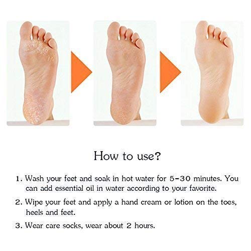 Silicone Gel Moisturizing Socks for Foot Care - SHOPIZEM