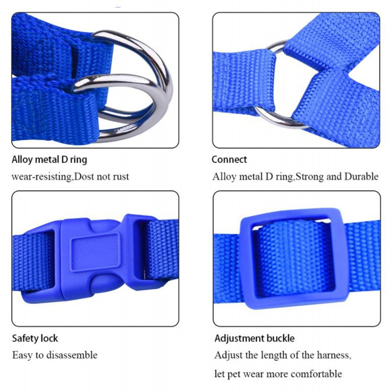 Puppy Harness With Leash Easy Walk No Pull Harness - SHOPIZEM