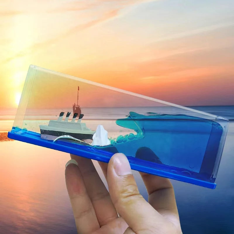 Dashboard Boat Floats Novelty Cruise Ship Drifts - SHOPIZEM