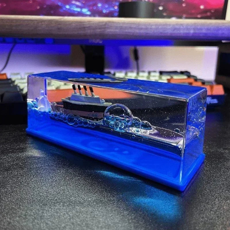 Dashboard Boat Floats Novelty Cruise Ship Drifts - SHOPIZEM