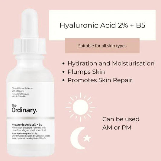 The Ordinary Hyaluronic Acid 2% + B5 Serum - SHOPIZEM
