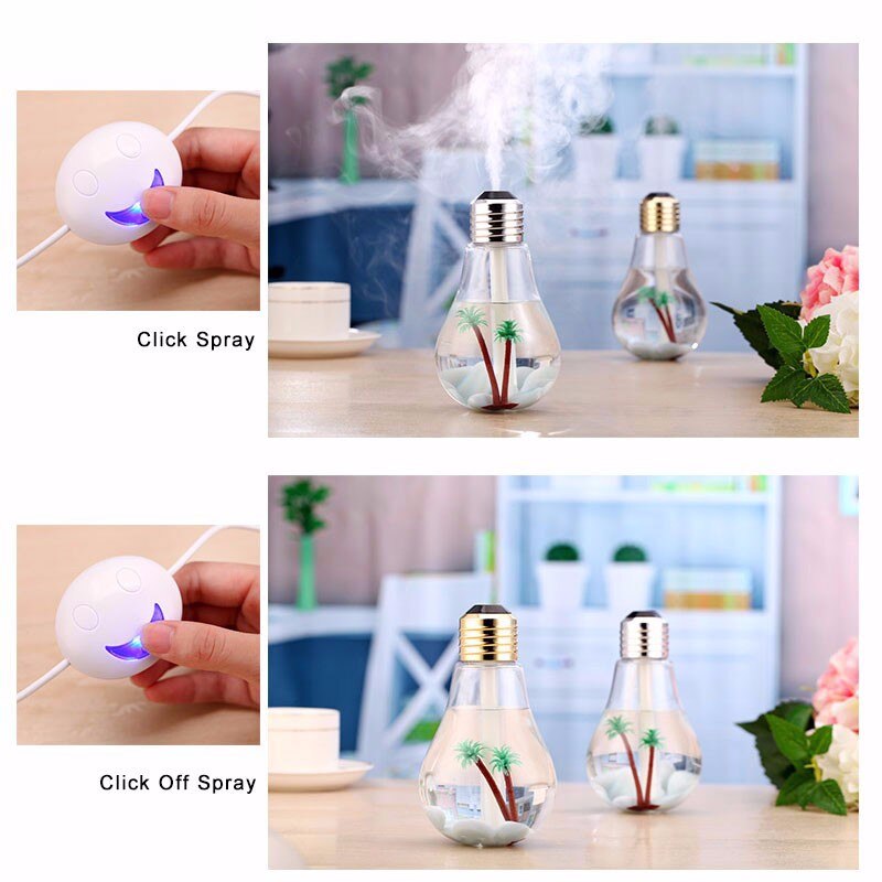 LED Bulb Humidifier