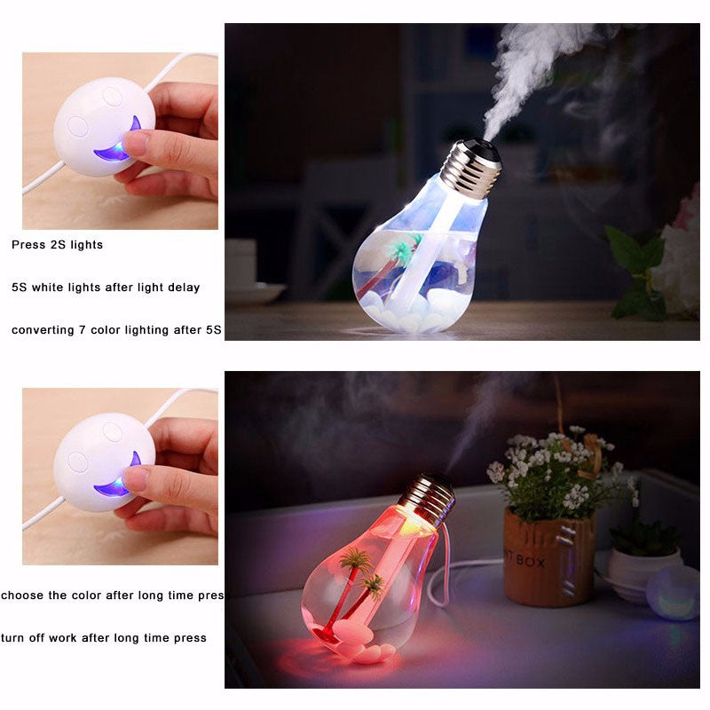 LED Bulb Humidifier