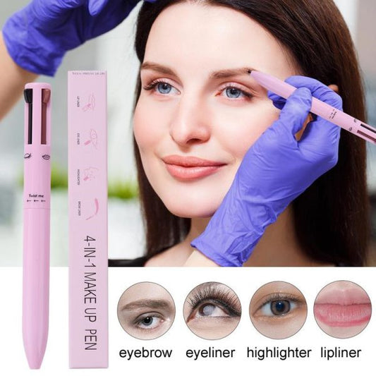 4-in-1 Waterproof Makeup Pen - Eyebrow Pencil - SHOPIZEM