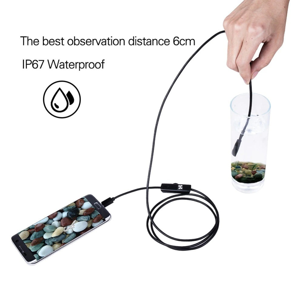 Endoscope Camera with LED - SHOPIZEM