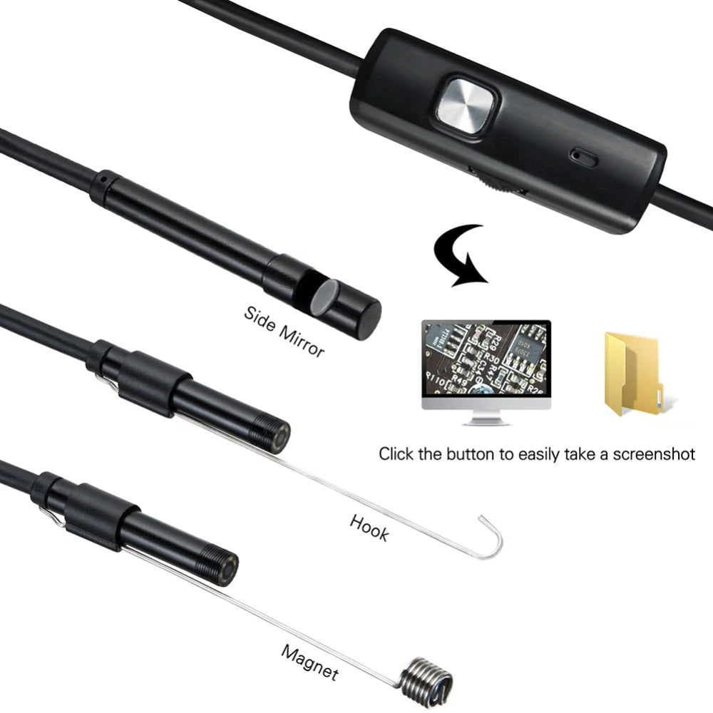 Endoscope Camera with LED - SHOPIZEM