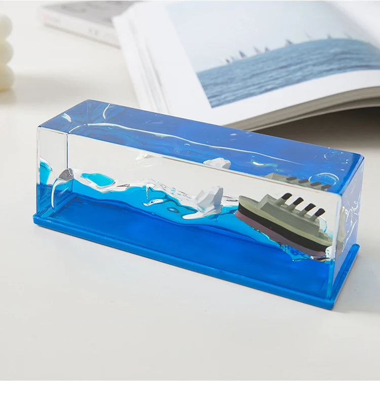Dashboard Boat Floats Novelty Cruise Ship Drifts - SHOPIZEM