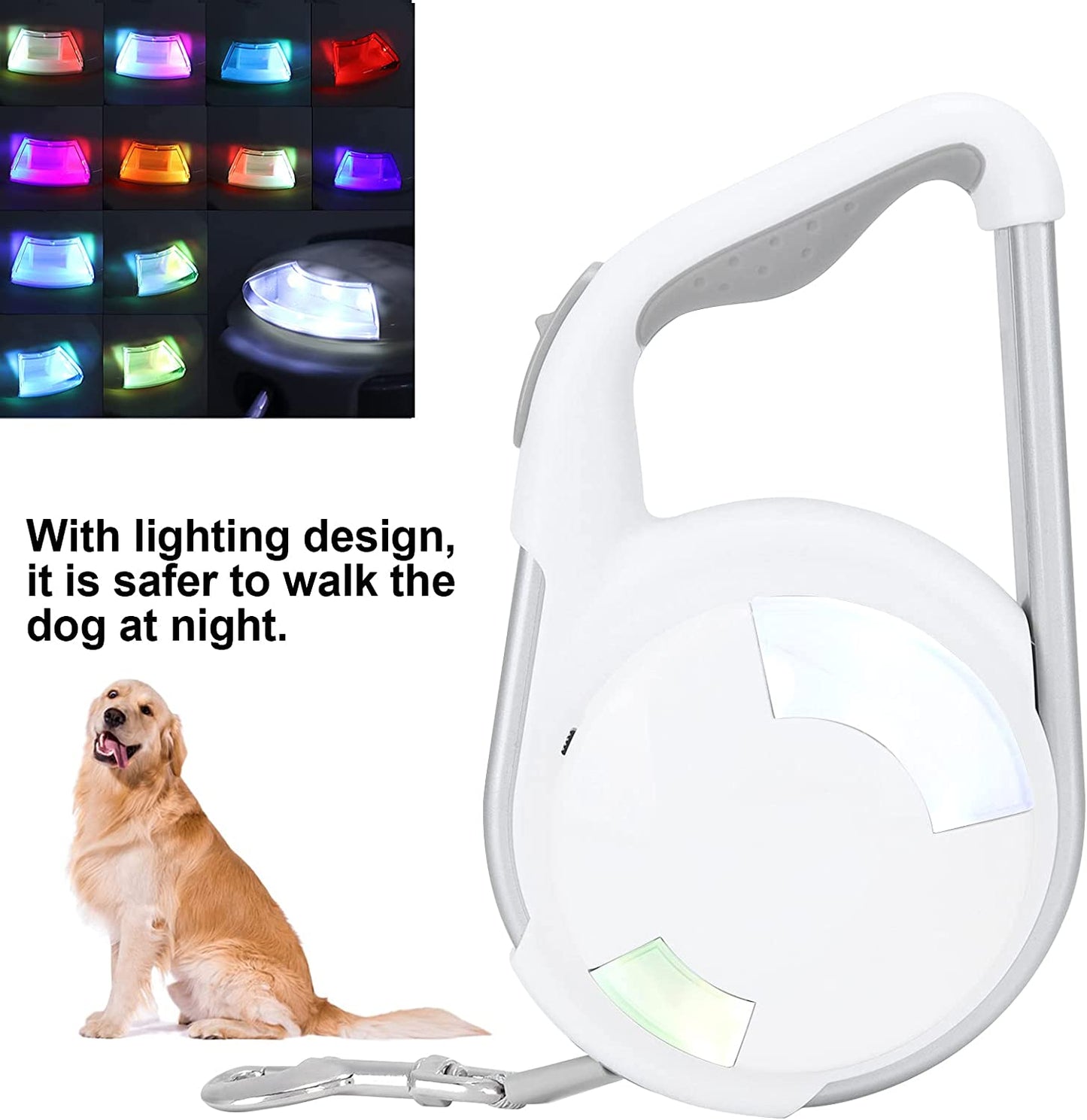 Lighted Dog Traction Rope - SHOPIZEM