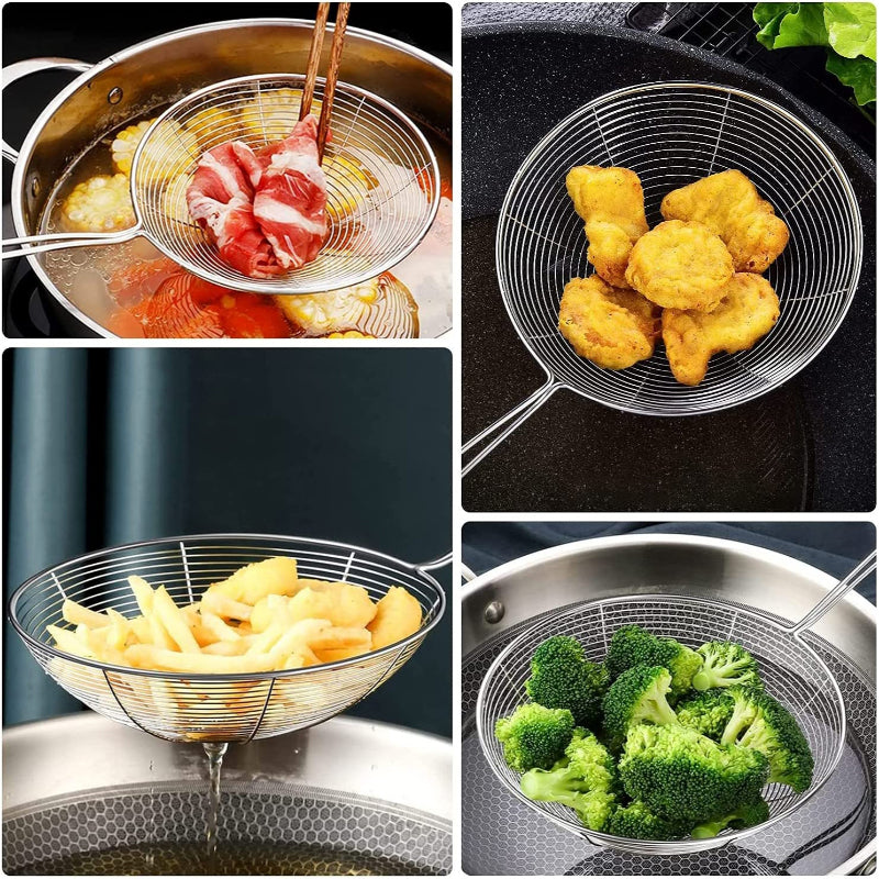 Fry Oil Spider Strainer Set - SHOPIZEM