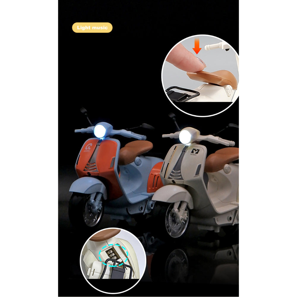 Mini Retro Motorcycle Toy