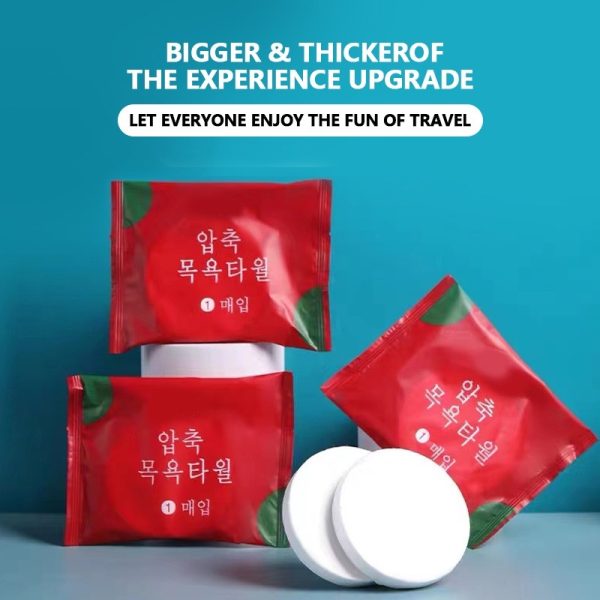 Compressed Bath Towels