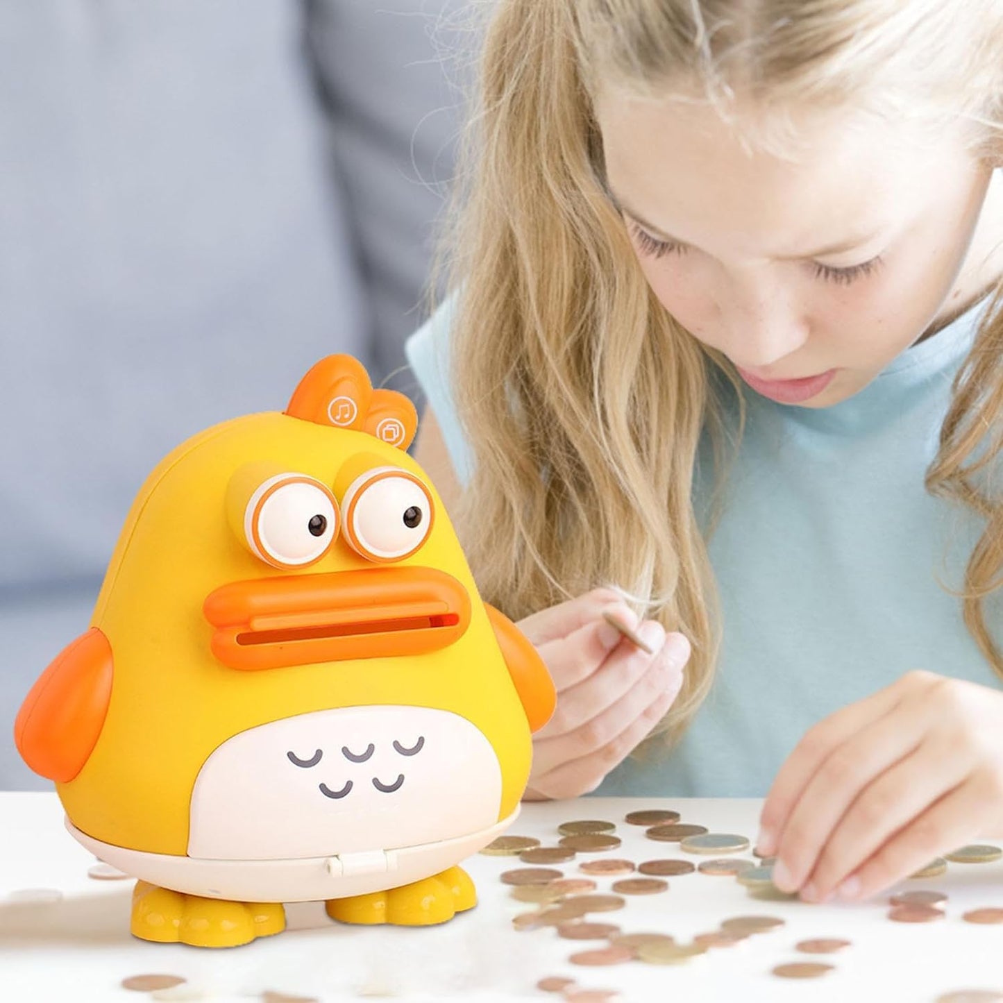 Duck Shaped Money-Saving Piggy Bank for Kids - SHOPIZEM