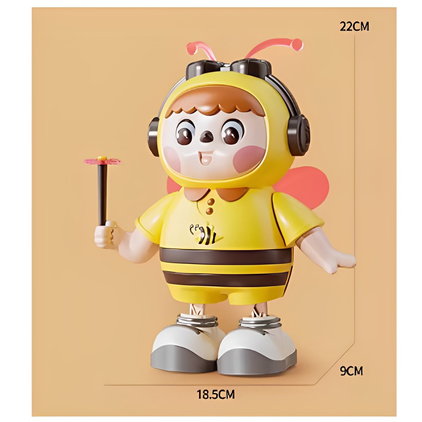 Musical Educational Dancing Bee Toy - SHOPIZEM