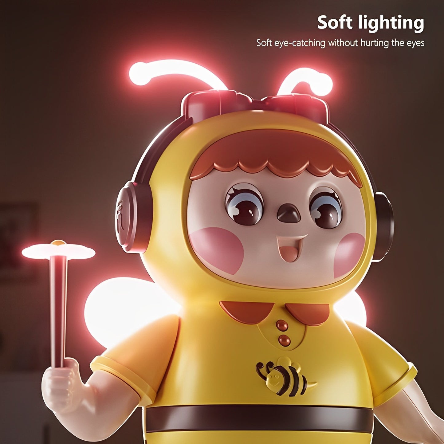 Musical Educational Dancing Bee Toy - SHOPIZEM
