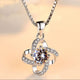 Diamond Steel Necklace For Ladies