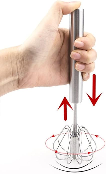 Hand Pressure Semi-automatic Egg Beater - SHOPIZEM