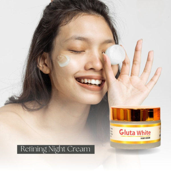 Gluta White Night Cream - SHOPIZEM