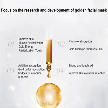Gold Mask for Anti-Aging and Moisturizing - SHOPIZEM