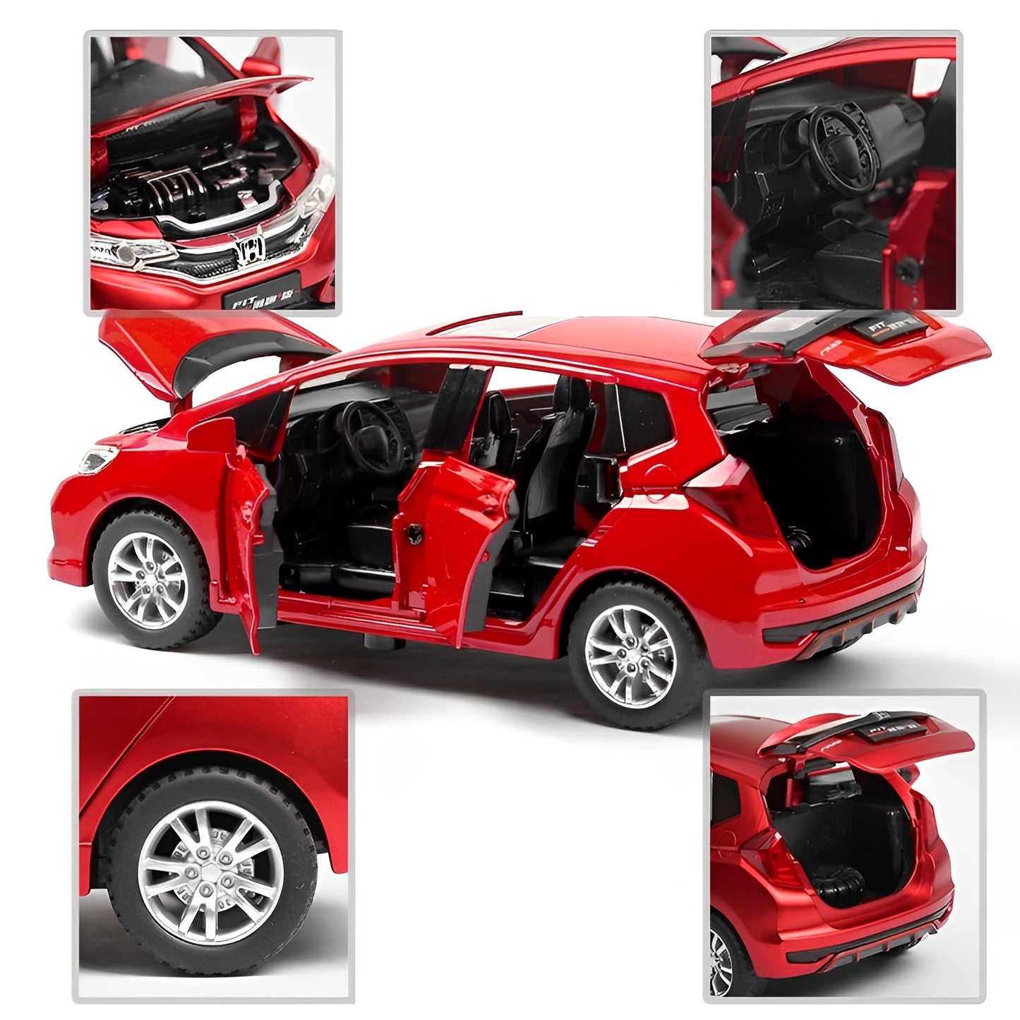Honda Fit GK Alloy Car Toy - SHOPIZEM