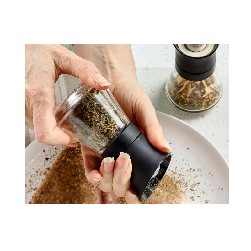 Glass Base Pepper Grinder