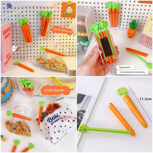Magnetic Sealing Carrot Clips - SHOPIZEM