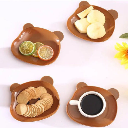Mini Bear Shape Dish Plate - SHOPIZEM