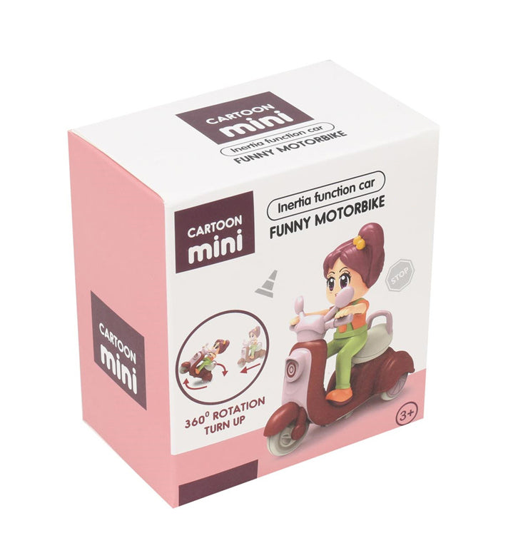 Mini Cartoon Motorbike Toy - SHOPIZEM