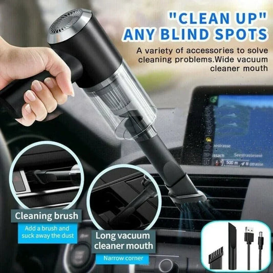 Wireless Air Duster USB Mini Vacuum Cleaner - SHOPIZEM