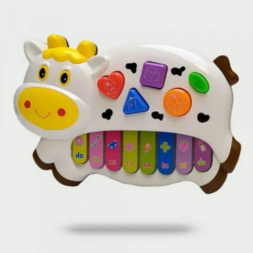 Musical Cow Piano Toy - SHOPIZEM