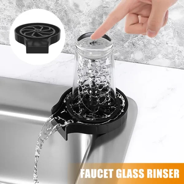 Pressure Faucet Glass Rinser - SHOPIZEM