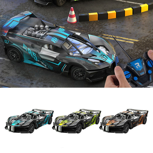 High Speed Rechargeable 1:20 Scale RC Drift Racing Sports Car 4 Channel Turbo Remote Control - SHOPIZEM