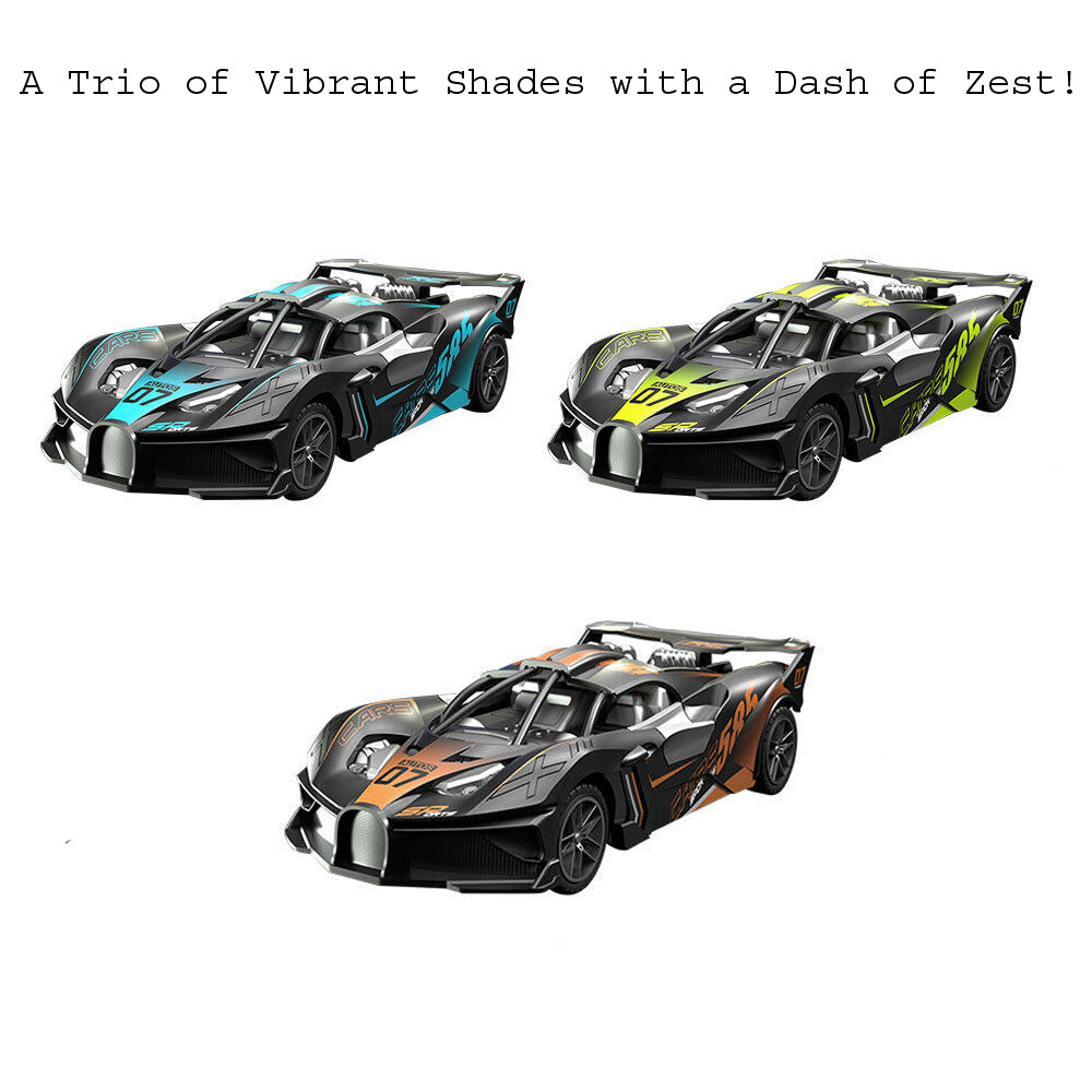 High Speed Rechargeable 1:20 Scale RC Drift Racing Sports Car 4 Channel Turbo Remote Control - SHOPIZEM