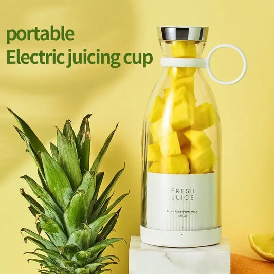 Portable Rechargeable Electric Fruit Juicer Blender - SHOPIZEM