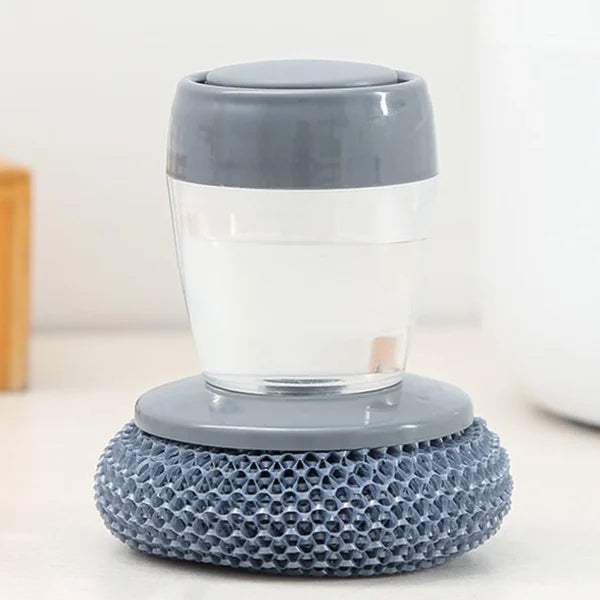 Scrubber for pot cleaning