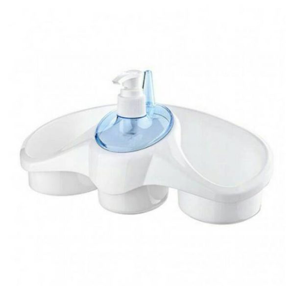 Soap Dispenser And Sponge Holder Kitchen Kit