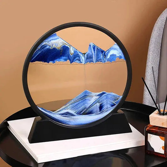 Captivating 3D Moving Sandscapes Frame - SHOPIZEM