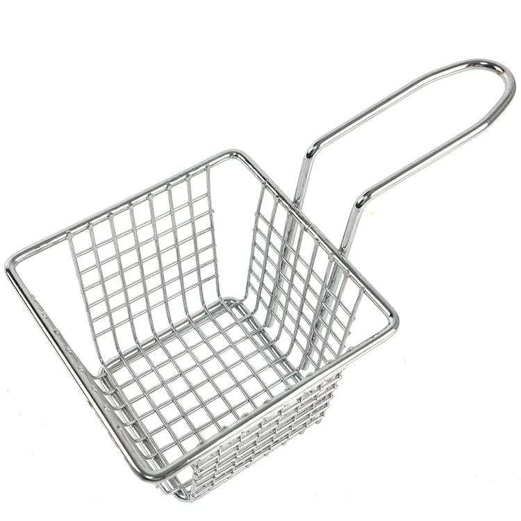 Mini Square French Fries Serving Basket - SHOPIZEM