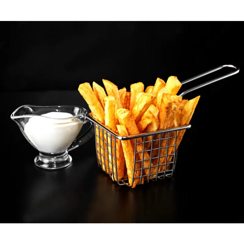 Mini Square French Fries Serving Basket