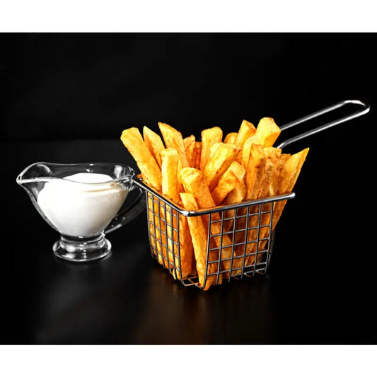 Mini Square French Fries Serving Basket - SHOPIZEM