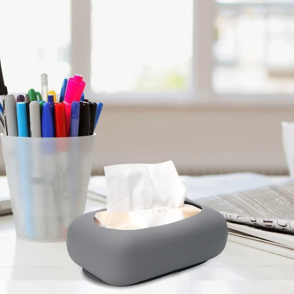 Tissue Box with Suction Cup