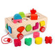 Wooden Shape Sorter Car Toy