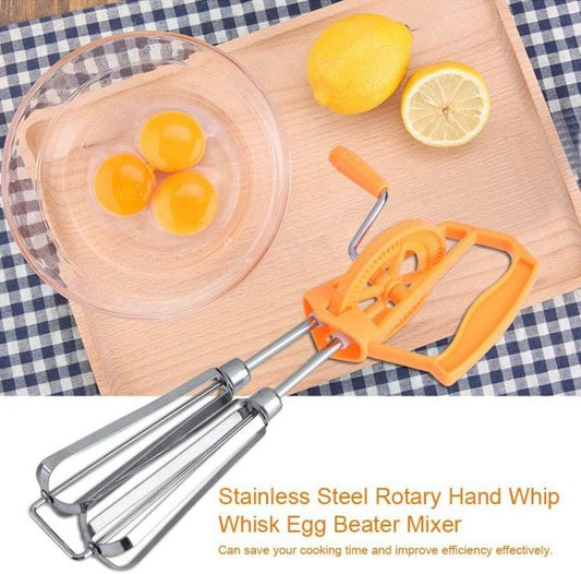 Cycle hand Beater and Egg Whisk Steel Mixer - SHOPIZEM