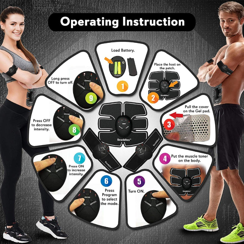 Abdominal Muscle Workout Stimulator