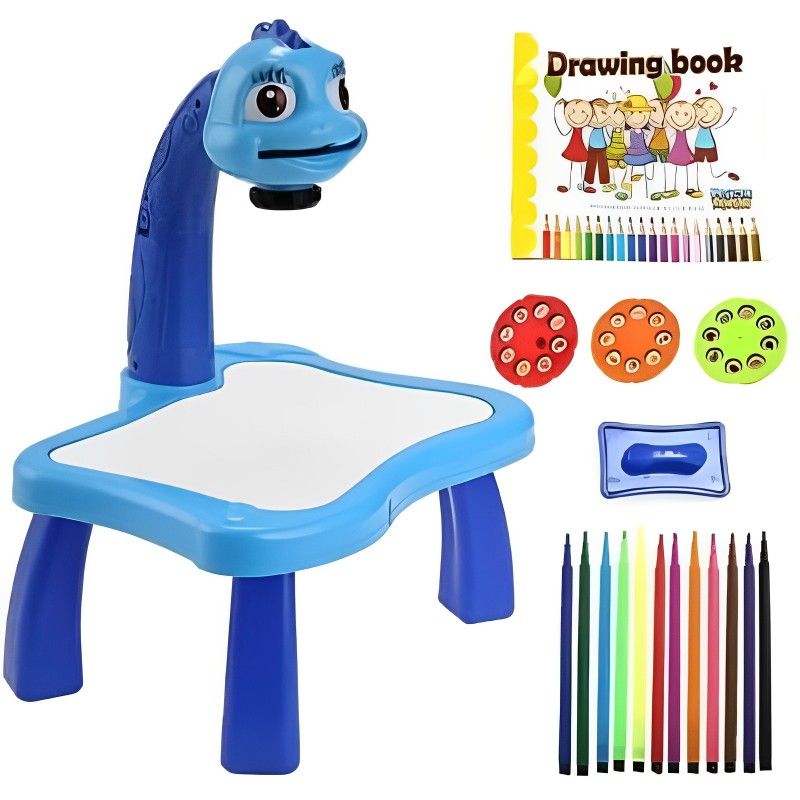 3-In-1 Frozen Creative Projection Drawing Table for Kids - SHOPIZEM