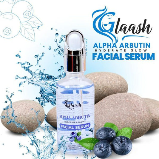 Glaash Alpha Arbutin Hydrate & Glow Facial Serum 50ml - SHOPIZEM