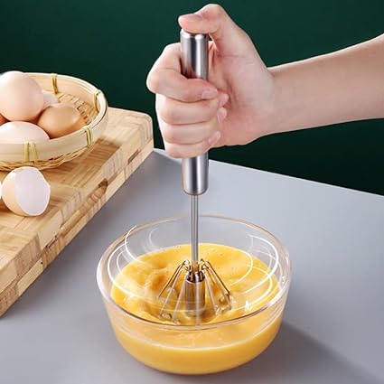 Hand Pressure Semi-automatic Egg Beater - SHOPIZEM