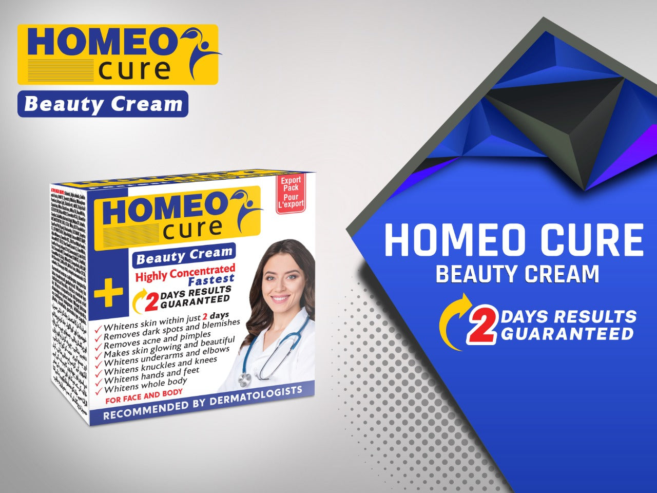 Homeo Cure Fastest Beauty Cream - SHOPIZEM
