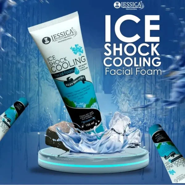 Ice Shocking Facial Foam Face Wash - SHOPIZEM