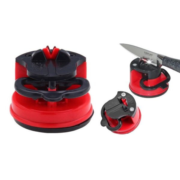 Knife Sharpener With Suction Pad