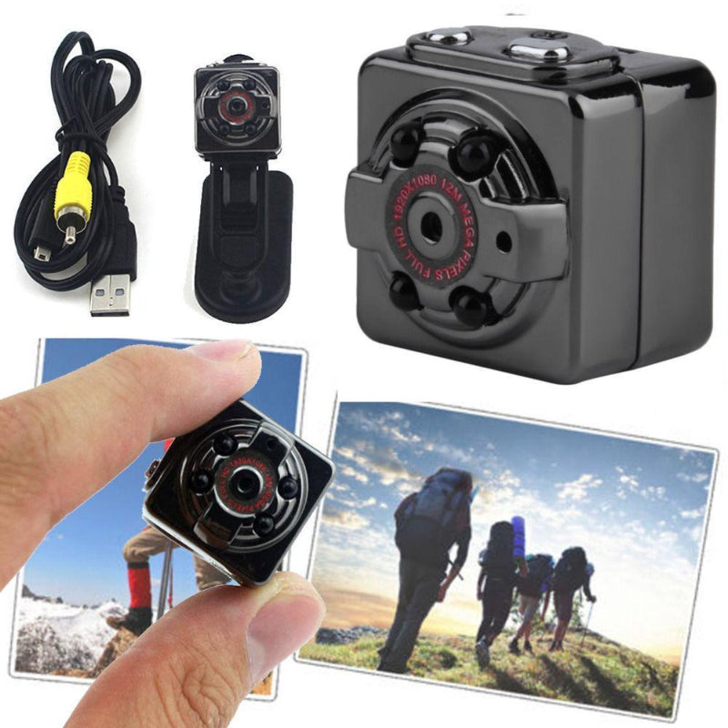 Mini Camera with Infrared Night Vision and 1080P HD Recording - SHOPIZEM
